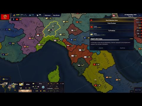 AoH2: DE - Send Volunteer Army - Age of History 2: Definitive Edition - YouTube