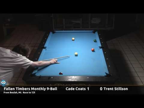 Cade Coats vs. Trent Stillson - 2016-12-03 Fallen Timbers monthly 9-ball