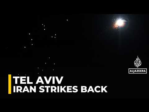 Cluster munitions appear to detonate over central Israel : AJE correspondent