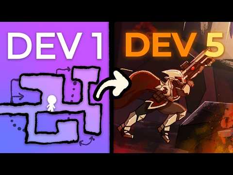 5 DEVS Make a METROIDVANIA without COMMUNICATING!