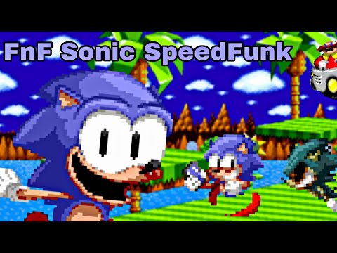 Friday Night Funkin' Sonic 1 Speedrun Sonic SpeedFunk Vs Eggman FNF Mod Sonic