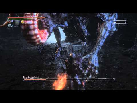 Headless Bloodletting Beast fight Bloodborne after patch