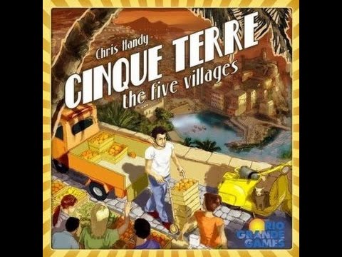 Cinque Terre Board game Unboxing and 1st Impressions