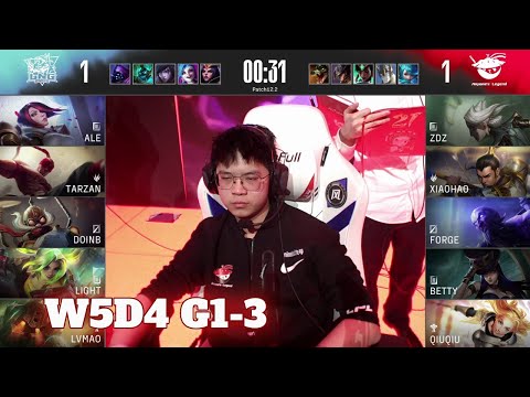 LNG vs AL - Game 3 | Week 5 Day 4 LPL Spring 2022 | LNG Gaming vs Anyone's Legend G3