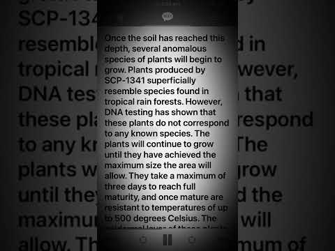 Scp 1341 "JUNGLE IN A JAR"