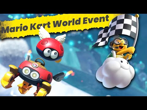 Racing in the AU/NZ Mario Kart event!