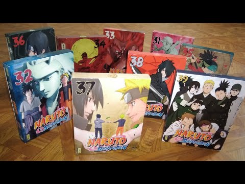 Unboxing Coffret Anime Naruto Shippuden part 4 sur 4