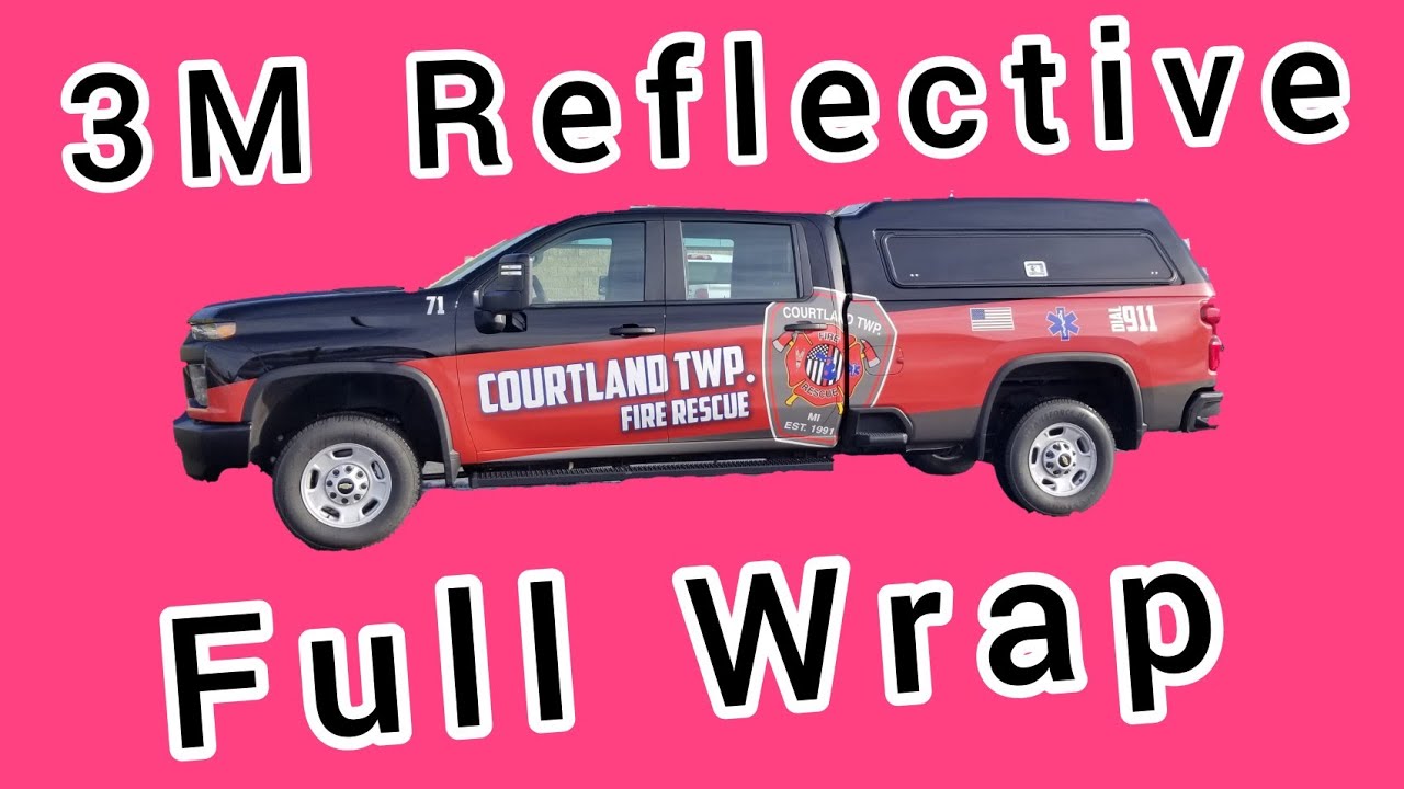 3M Reflective full wrap