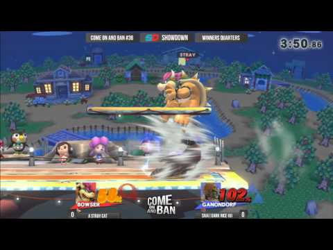 Come on and Ban #36 - Winner Quarters: A Stray Cat (Bowser) vs SiVa|Dark Rice (Ganondorf)