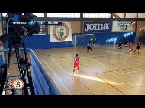 Futsal Isola 0-4 Real Rieti | 22ª - Serie A | Highlights