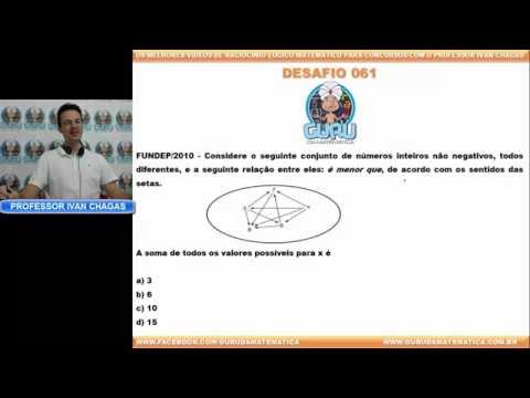 DESAFIO 061 - QUAL A SOMA DE TODOS OS VALORES POSSÍVEIS DE X?