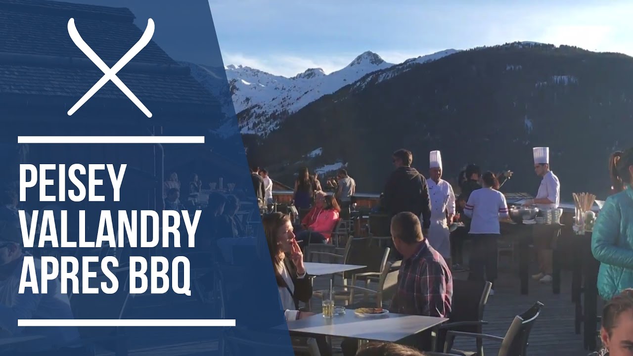 Apres BBQ at Club Med Peisey Vallandry