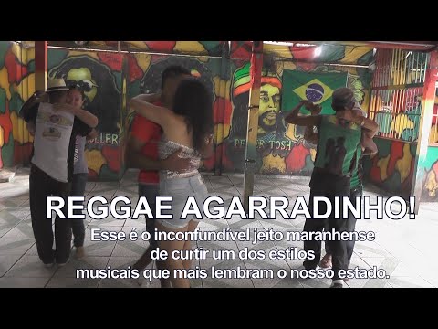 REGGAE AGARRADINHO!  inconfundível jeito maranhense de DANÇAR UMA BOA PEDRA.