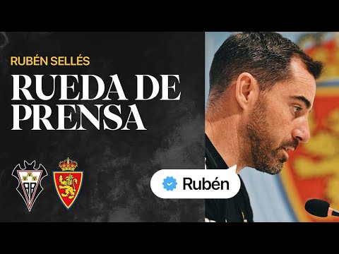 EN DIRECTO | Rueda de prensa de Rubén Sellés | Real Zaragoza