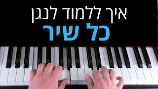 ללמוד לנגן כל שיר מאתר Tab4u | איך לנגן אקורדים (שיעור מלא)