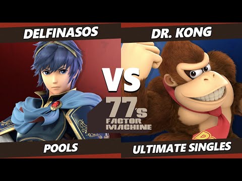 77s FM6 - Delfinasos (Greninja, Marth) Vs. Dr. Kong (Donkey Kong) SSBU Ultimate Tournament