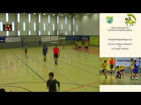 Handball Regionalliga mJA 21:21 (12:10) SV Post Schwerin vs. HC Empor Rostock