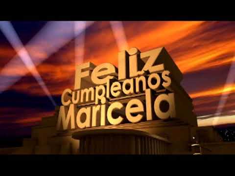 feliz cumpleaños Maricela
