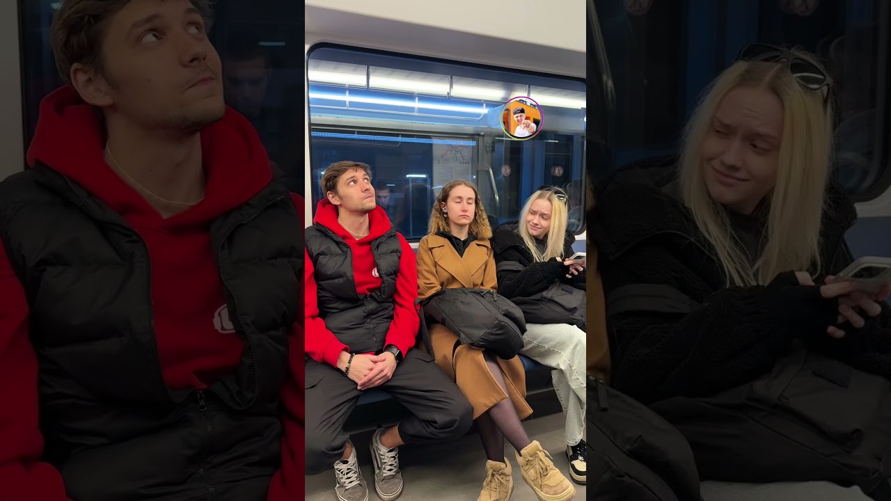 She didn't see this subway prank coming #AlexEasy #Subway #Pranks