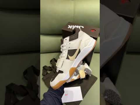 Men Woven Air Jordan 1 X Travis Scott Jumpman Jack Sail at ₹ 4999