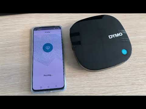 Een Labelprinter Dymo LetraTag 200B draagbaar bluetooth 12mm zwart koop je bij Kantoorvakhandel van der Heijde