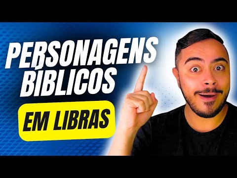 +20 Signs of Biblical characters in Libras