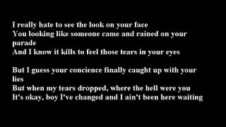 Kelly Rowland-You Changed lyrics