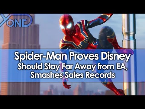 Spider-Man Proves Disney Should Stay Far Away from EA, Smashes Sales Records