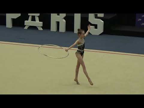 Lola PIGACHE cerceau - 2025 Championnats de France Juniors 13ans