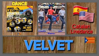 VELVET ❤️ Show Linedance Catalan Style at  the La Cantera Country Fest in Tarragona 🇪🇦 #dance #event