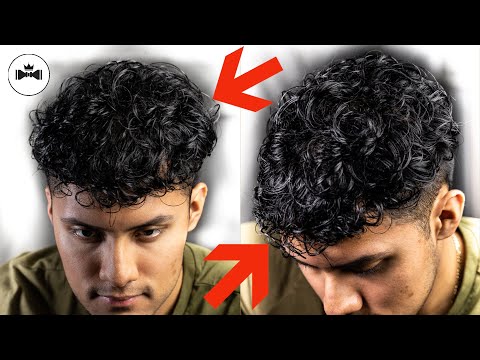 How to get NATURAL CURLY HAIR | Straight to Curly Hair...
