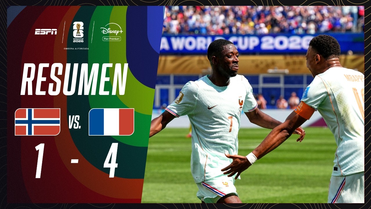 HAT-TRICK FANTÁSTICO DE DEMBÉLÉ Y GOLEADA TOTAL DE FRANCIA | Noruega 1-4 Francia | RESUMEN | M62