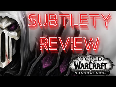 Shadowlands: SUBTLETY ROGUE