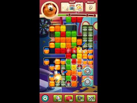 Toon Blast Level 6423 - NO BOOSTERS 🐻🐺🐱 | SKILLGAMING ✔️