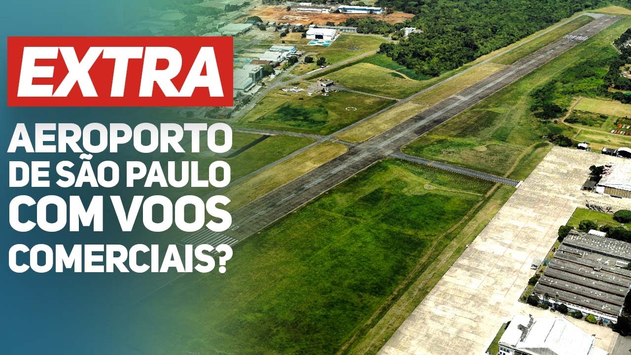 Podemos ter VOOS COMERCIAL nesse AEROPORTO BRASILEIRO