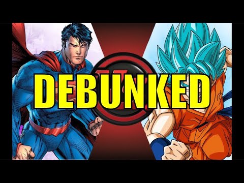 NEW 52 SUPERMAN VS GOKU! SUDDEN DEATH! Cartoon fight club Episode 44 DEBUNKED