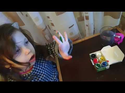 Learn colors with Nicoleta, The colors song... Video for kids