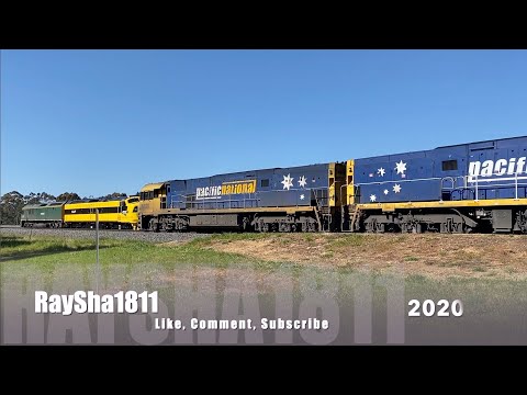7AM5 - NR20-NR90-AN5 (PacNat) Inverleigh - Australian Trains by Raysha1811