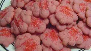 Andy's fruity pastel cookies/ cookie press tutorial
