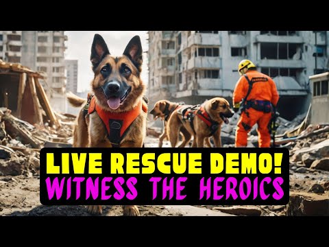 Heroic Rescue Dogs in Action! 🐾 CSDDA Live Demo at Edmonton Pet Expo 2025