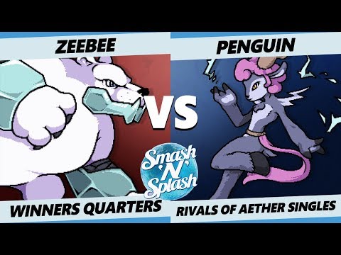 SNS5 ROA - Oceanic | ZeeBee (Etalus) Vs. Penguin (Absa) Rivals of Aether Winner's Quarterfinals