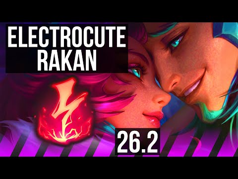RAKAN & Sivir vs LUX & Corki (SUP) | Electrocute | KR Challenger | 26.2