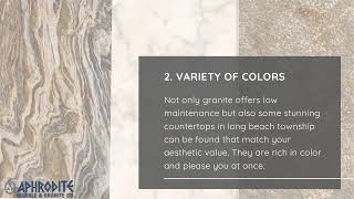 4 Reasons To Choose Granite Countertops