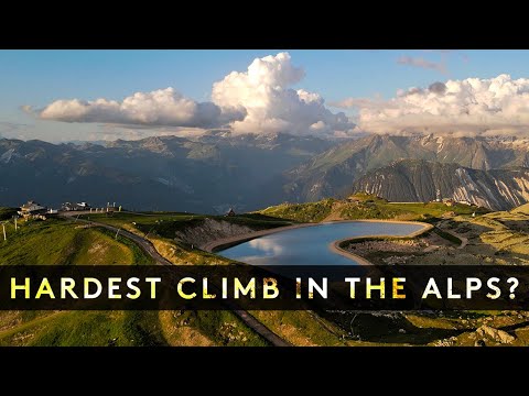 Col de la Loze (Méribel) - Final climb of Stage 17 of the 2023 Tour de France.