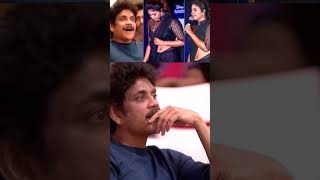 Nagarjuna Reaction 😍 #anjali #actress #nagarjuna #actor #telugu #black #ytshort