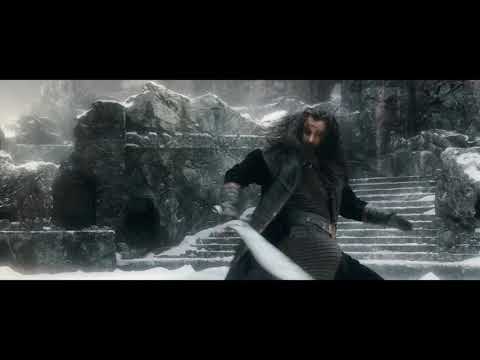 thorin vs azog ll epic final battle _ the hobbit