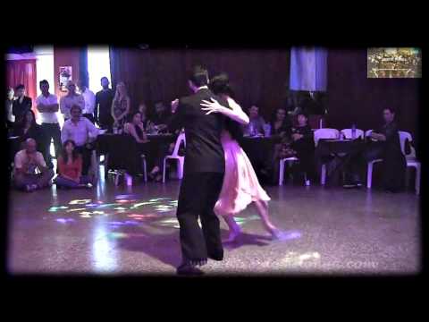 Majo Caballero y Filipe Lima Nobre en La Mimosa milonga  Tango en Buenos Aires