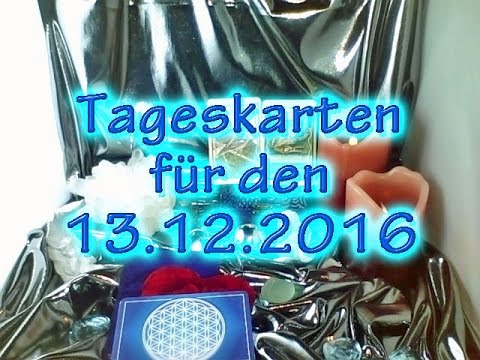 Tageskarten vom 13.12.2016