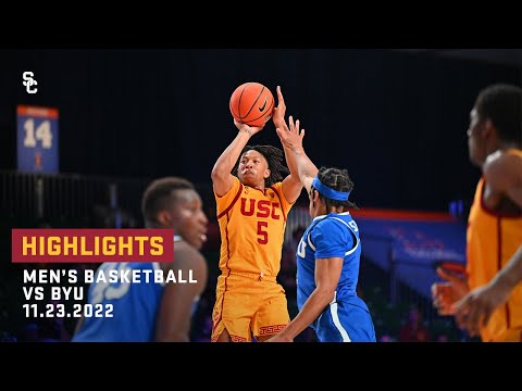 Men's Basketball - USC 82, BYU 76: Highlights (11/23/22)