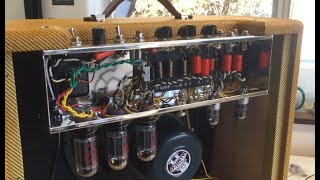 Video thumbnail for 5E3 Tweed Deluxe build - Mojotone Kit Review by Sanders Amplification